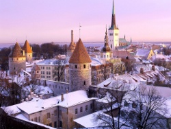 зимний Таллинн