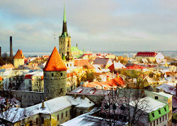 зимний Таллинн